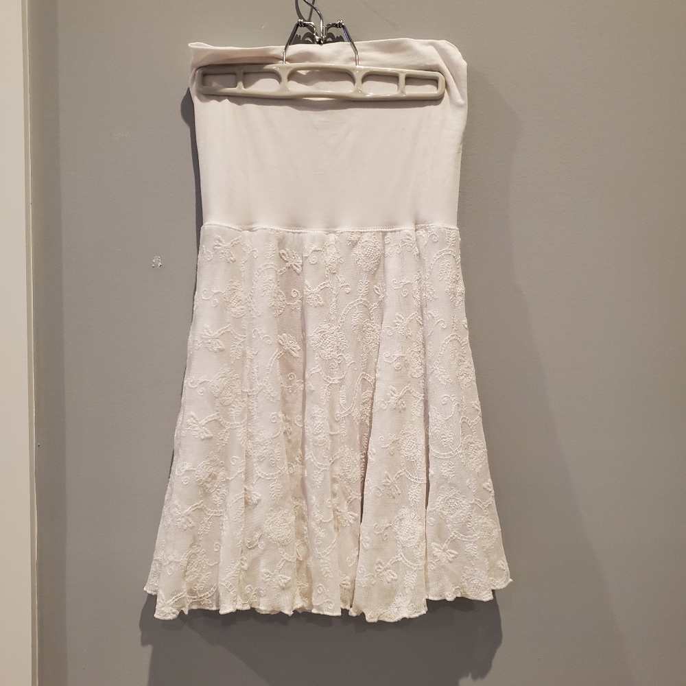 Cabi white skirt